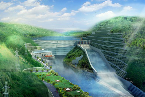 翁田镇老挝南塔河1号水电站项目